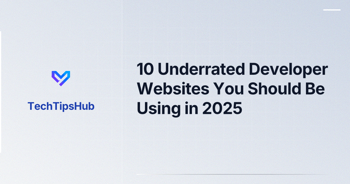 10 Underrated Developer Websites You Should Be Use-cover-image